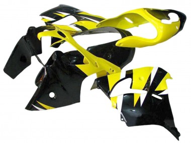 Purchase 2002-2006 Kawasaki ZX12R Motorcycle Fairings - Yellow Black Canada
