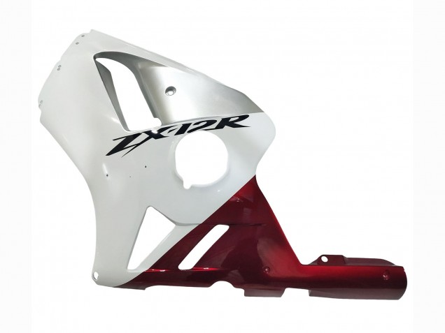 2002-2006 Kawasaki ZX12R Motorcycle Fairings - White Red Black Canada