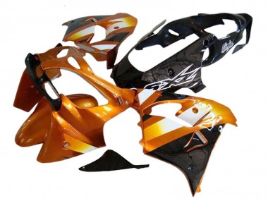 Purchase 2000-2001 Kawasaki ZX9R Motorcycle Fairings - Orange Black Canada
