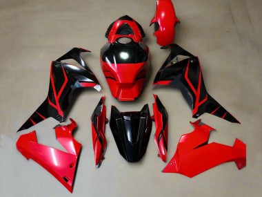 Purchase 2019-2020 Honda CBR650R Motorcycle Fairings - Red Glossy Black Stripe Canada