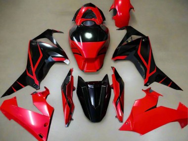 Purchase 2021-2023 Honda CBR650R Motorcycle Fairings - Red Glossy Black Stripe Canada