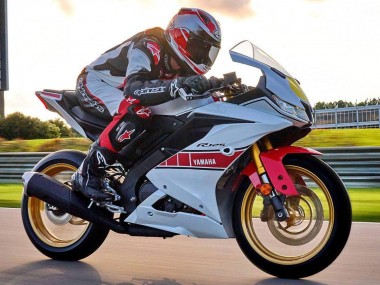 Purchase 2019-2024 Yamaha YZF R125 Motorcycle Fairings - White Red Yellow Canada