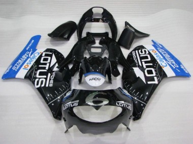 Purchase 1995-1997 Aprilia RS250 Motorcycle Fairings - Glossy Black White Blue Lotus Canada
