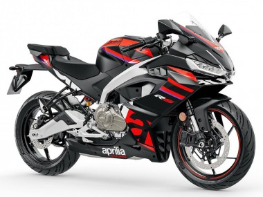 Purchase 2024-2025 Aprilia RS457 Motorcycle Fairings - Matte Black Red Canada