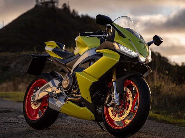 2020-2024 Aprilia RS660 Motorcycle Fairings - Matte Gold Canada