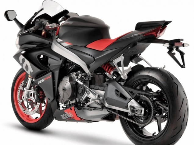 2020-2024 Aprilia RS660 Motorcycle Fairings - Matte Black Silver Red Canada
