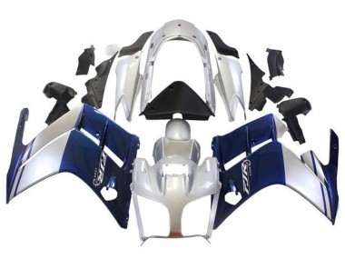 Purchase 2007-2012 Yamaha FJR1300 Motorcycle Fairings - Dark Blue Silver Canada