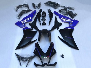 Purchase 2009-2015 Aprilia RSV4 1000 Motorcycle Fairings - Matte Black Blue Canada