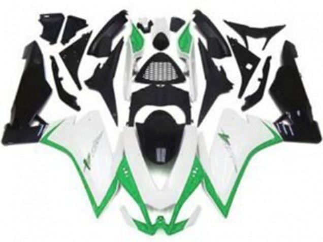 2009-2015 Aprilia RSV4 1000 Motorcycle Fairings - White Green Black Canada