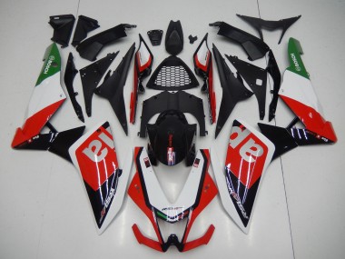 Purchase 2009-2015 Aprilia RSV4 1000 Motorcycle Fairings - Red White Black Green Grey Canada