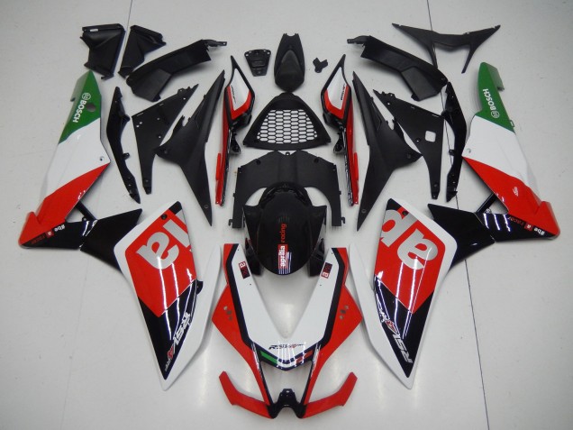 2009-2015 Aprilia RSV4 1000 Motorcycle Fairings - Red White Black Green Grey Canada