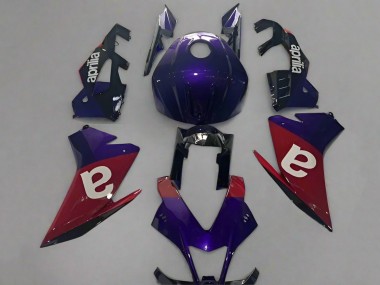 Purchase 2009-2015 Aprilia RSV4 1000 Motorcycle Fairings - Purple Red Canada