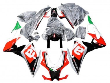 Purchase 2009-2015 Aprilia RSV4 1000 Motorcycle Fairings - Red Black Silver Green Canada