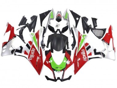Purchase 2009-2015 Aprilia RSV4 1000 Motorbike Fairings - Red White Green Canada