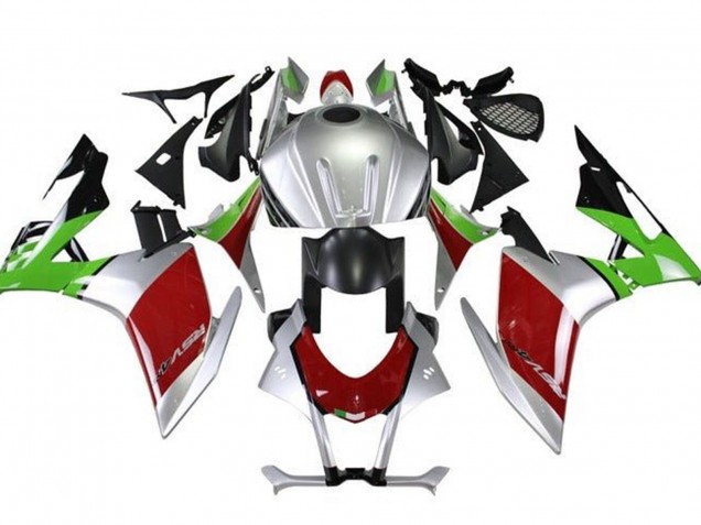 2009-2015 Aprilia RSV4 1000 Motorcycle Fairings - Silver Black Red Green Canada