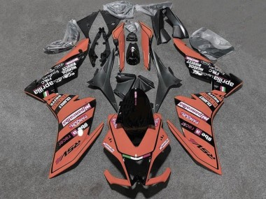 Purchase 2009-2015 Aprilia RSV4 1000 Motorcycle Fairings - Orange Black Canada