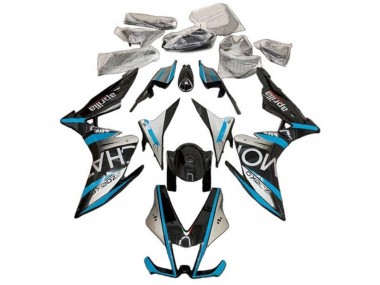 Purchase 2009-2015 Aprilia RSV4 1000 Motorcycle Fairings - Silver Black Blue Canada