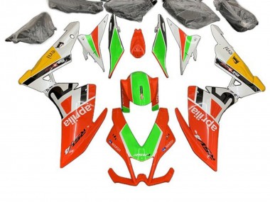 Purchase 2009-2015 Aprilia RSV4 1000 Motorcycle Fairings - Red Green White Yellow Canada
