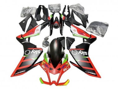 Purchase 2009-2015 Aprilia RSV4 1000 Motorcycle Fairings - Matte Black Red Green White Canada