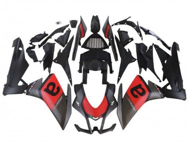 Purchase 2009-2015 Aprilia RSV4 1000 Motorcycle Fairings - Matte Black Red Canada