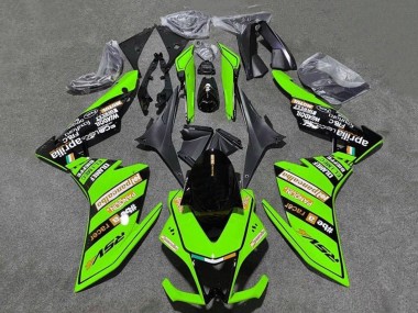 Purchase 2009-2015 Aprilia RSV4 1000 Motorcycle Fairings - Green Black Canada