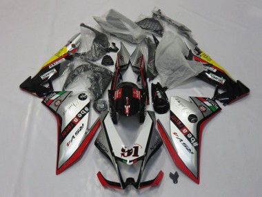 Purchase 2009-2015 Aprilia RSV4 1000 Motorcycle Fairings - Silver Red Black Yellow Canada