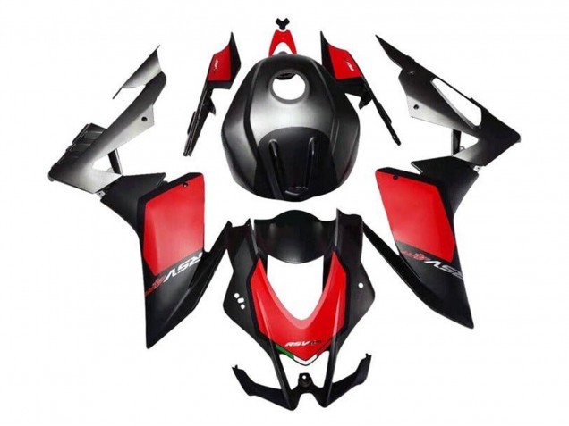 2016-2020 Aprilia RSV4 1000 Motorcycle Fairings - Matte Black Red Grey Canada