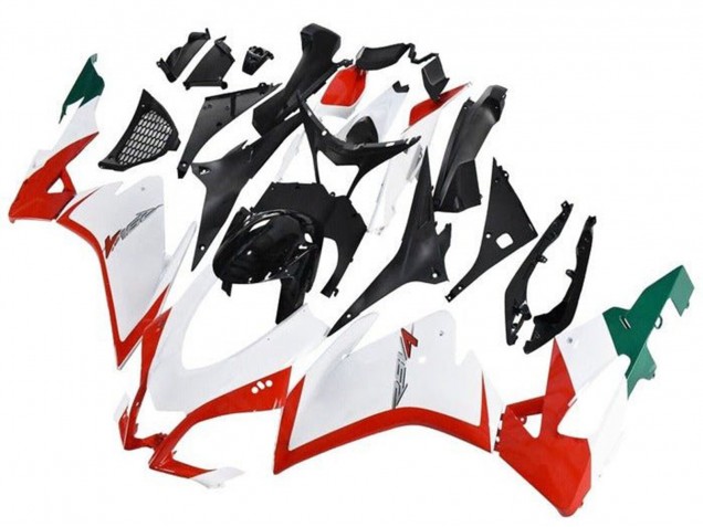 2016-2020 Aprilia RSV4 1000 Motorcycle Fairings - White Red Green Black Canada