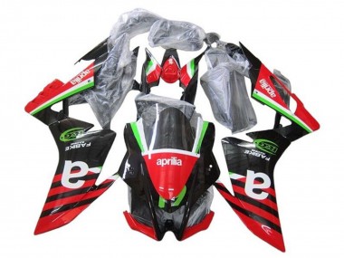 Purchase 2016-2020 Aprilia RSV4 1000 Motorcycle Fairings - Red Black Green Stripe Canada