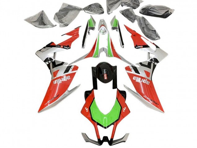 2016-2020 Aprilia RSV4 1000 Motorcycle Fairings - Red Silver Black Green Canada