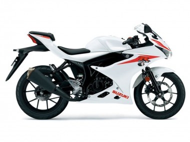 Purchase 2017-2025 Suzuki GSXR125 Motorcycle Fairings - White Red Canada