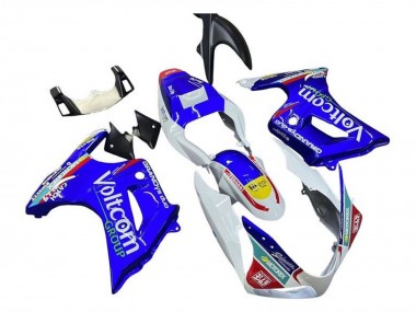 Purchase 2003-2013 Suzuki SV650 Motorcycle Fairings - White Blue Voltcom Canada