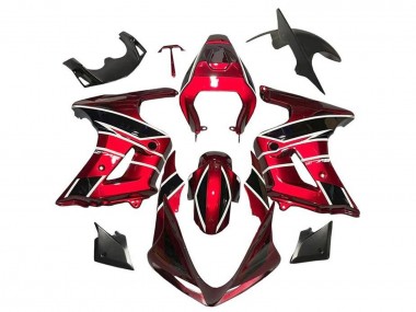 Purchase 2003-2013 Suzuki SV650 Motorcycle Fairings - Red Black White Stripe Canada