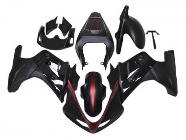 Purchase 2003-2013 Suzuki SV650 Motorcycle Fairings - Matte Black Red Glossy Black Canada