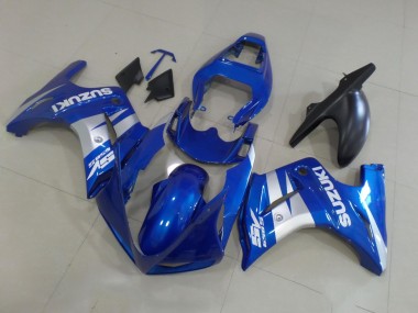Purchase 2003-2013 Suzuki SV650 Motorcycle Fairings - Blue Silver White Canada