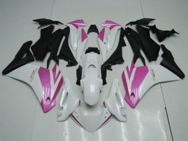 Purchase 2002-2006 Honda CBR125R Motorcycle Fairings - White Pink Matte Black Canada