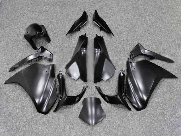 2010-2014 Honda VFR 1200 Motorcycle Fairings - Matte Black Glossy Black Canada