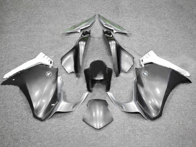 2010-2014 Honda VFR 1200 Motorcycle Fairings - Silver White Canada