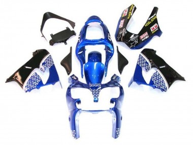 Purchase 2002-2003 Kawasaki ZX9R Motorcycle Fairing - Blue White Black Canada
