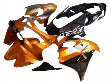 Purchase 2002-2003 Kawasaki ZX9R Motorcycle Fairings - Orange Black White Canada