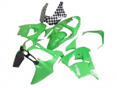Purchase 2002-2003 Kawasaki ZX9R Motorcycle Fairings - Green Black Checkered Canada