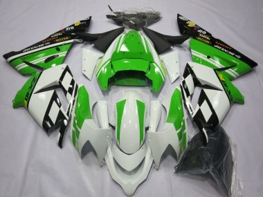 Purchase 2004-2005 Kawasaki ZX10R Motorcycle Fairings - White Green Canada
