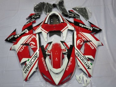 Purchase 2006-2007 Kawasaki ZX10R Motorcycle Fairings - White Red Black Amauda 883 Heidron Canada