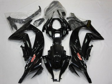 Purchase 2011-2015 Kawasaki ZX10R Motorcycle Fairings - Glossy Black Red Canada