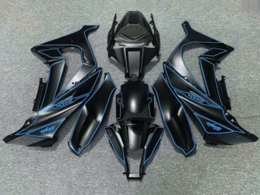 Purchase 2011-2015 Kawasaki ZX10R Motorcycle Fairings - Matte Black Blue Canada