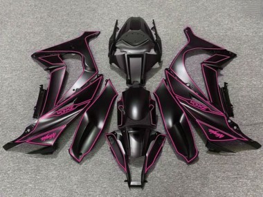 Purchase 2011-2015 Kawasaki ZX10R Motorcycle Fairings - Matte Black Purple Canada
