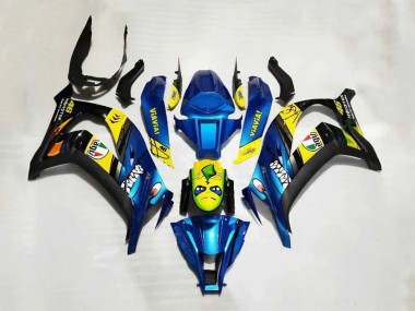 Purchase 2016-2020 Kawasaki ZX10R Motorcycle Fairings - Blue Yellow Shark Canada
