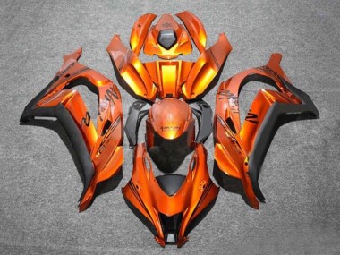 Purchase 2016-2020 Kawasaki ZX10R Motorcycle Fairings - Orange Black Canada