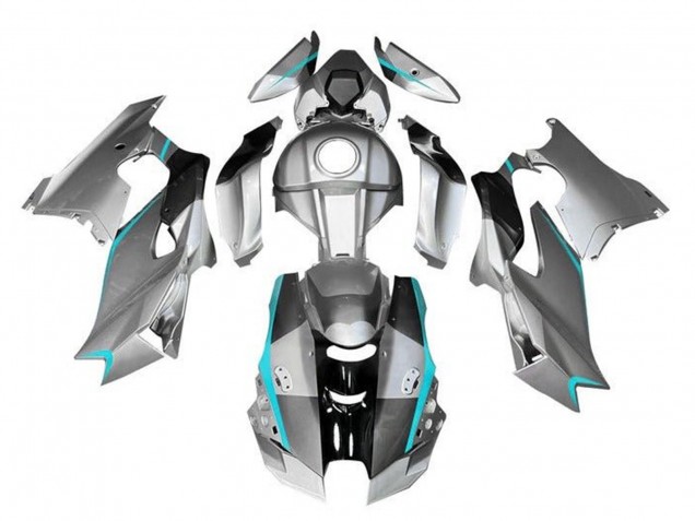 2021-2026 Kawasaki ZX10R Motorcycle Fairings - Silver Grey Black Blue Canada