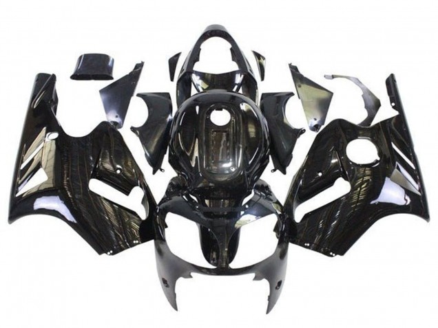 2000-2001 Kawasaki ZX12R Motorcycle Fairing - Glossy Black Canada